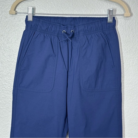 NWT Crewcuts J. Crew Boy's Tech Dock Pants Size 12 Navy Blue Performance Sporty - Picture 2 of 9